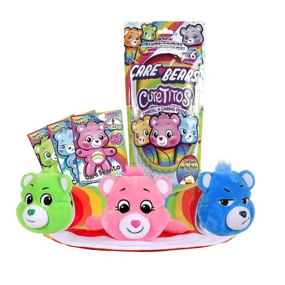 Cutetitos Care Bears Surprise Stuffed Animals - Collectible Care Bears Friends - Picture 1 of 12